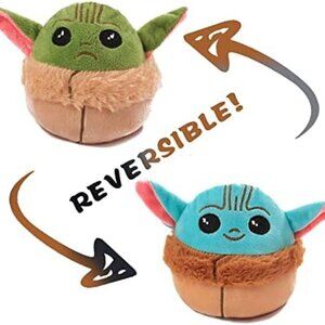 Reversible Star Wars Baby Yoda Stuffed Animal